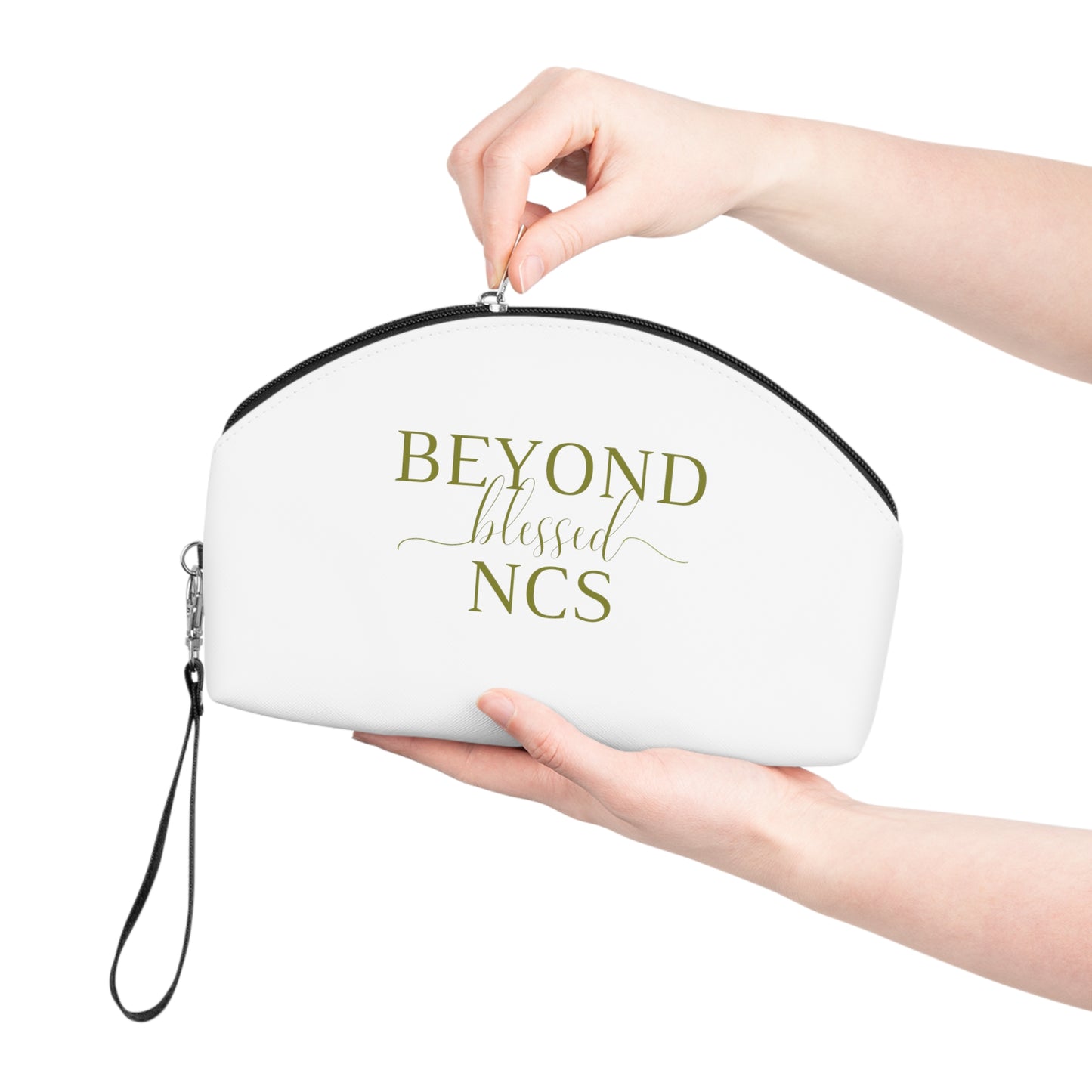 Beyond Blessed NCS - Makeup Bag - Olive Green