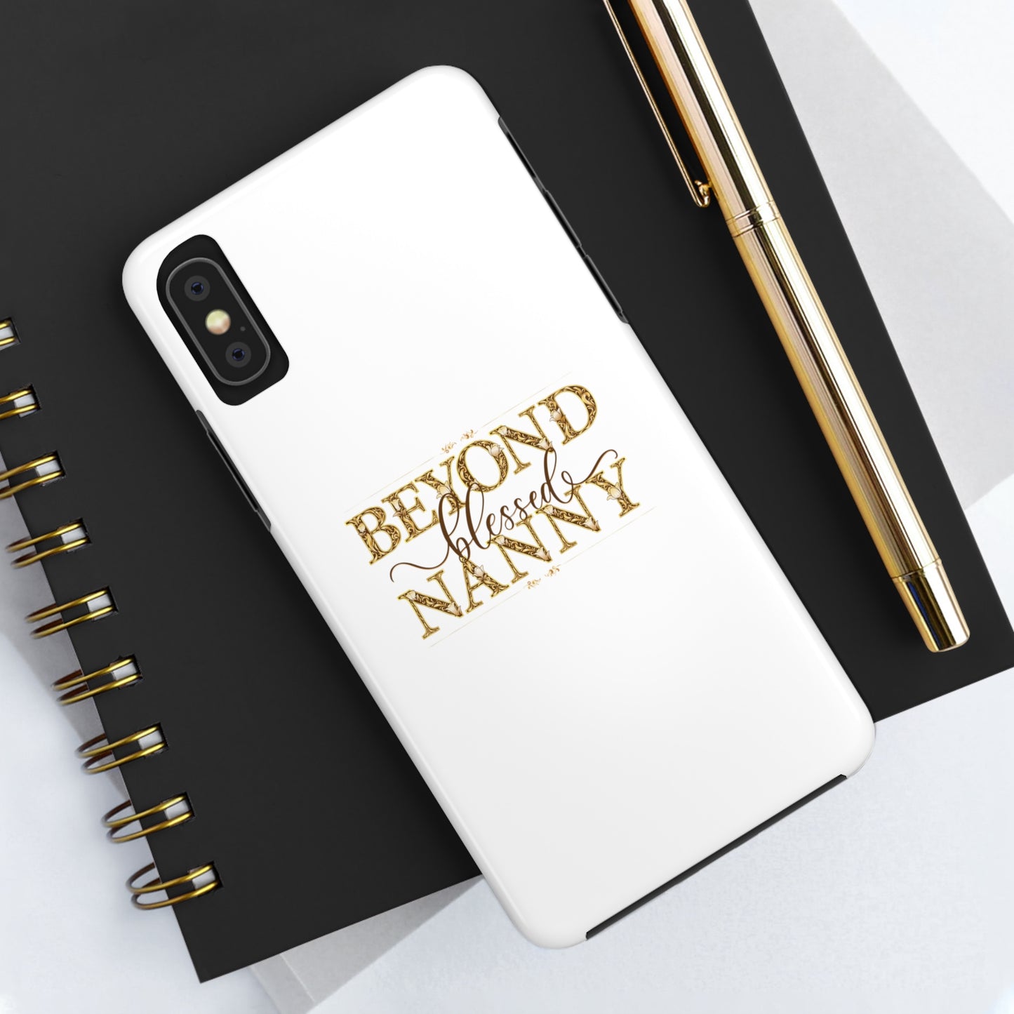 Beyond Blessed Nanny - Brown - Tough Phone Cases