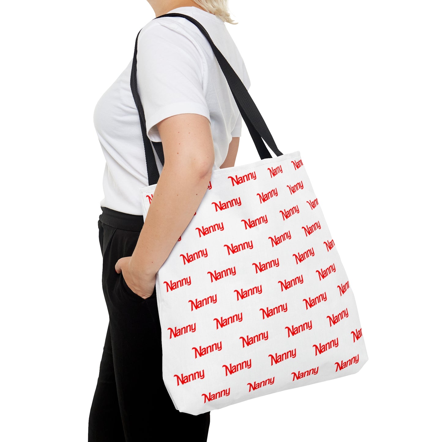 Nanny - Tote Bag (AOP) - Red
