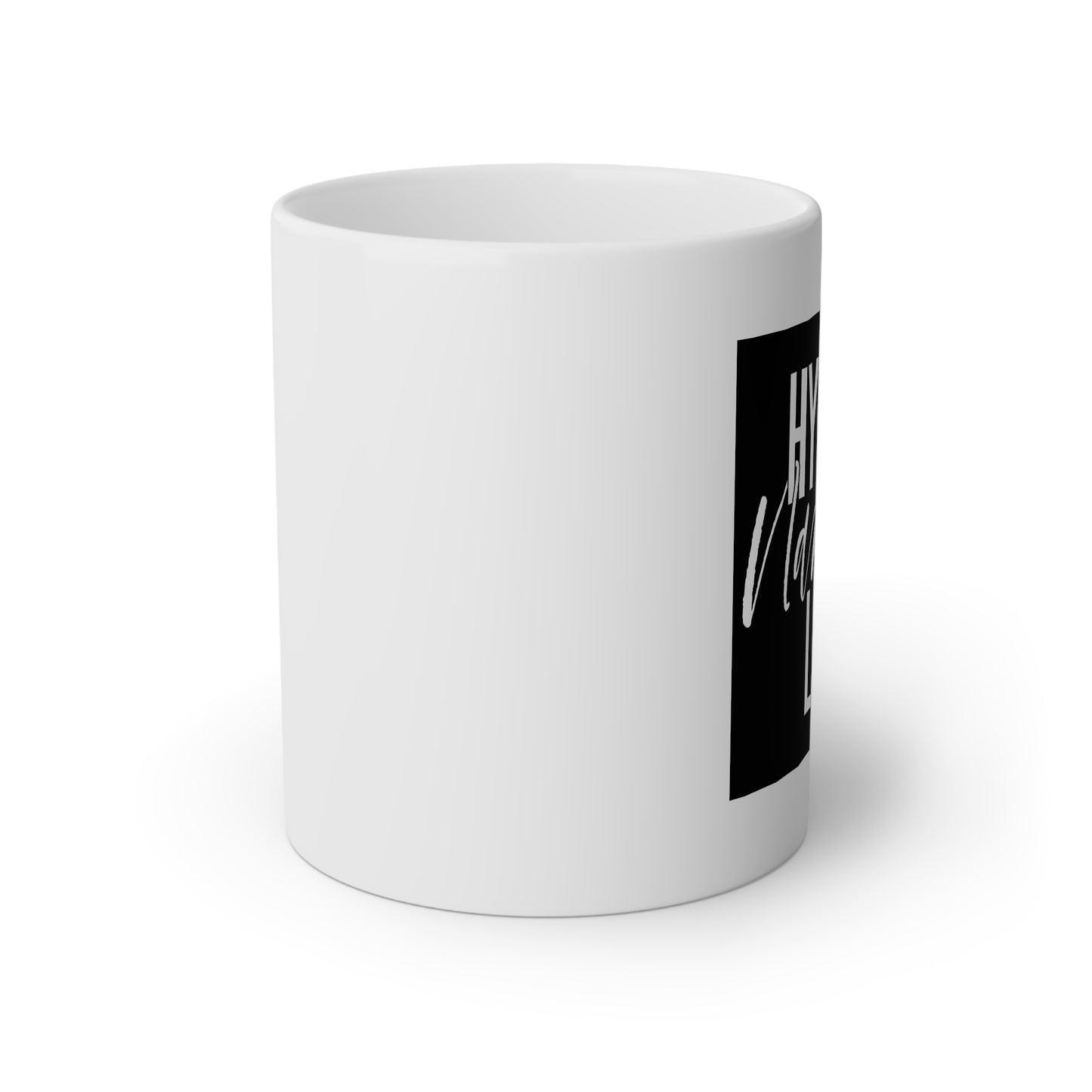 "Hybrid Nanny Life" White Mug, 11oz