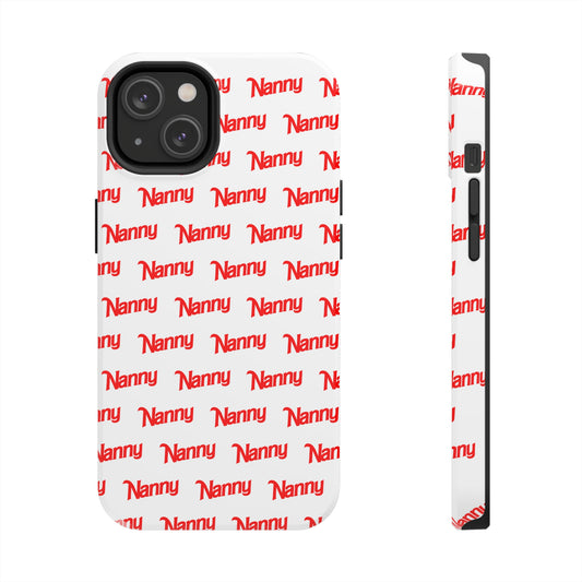 Red Tough iPhone Case