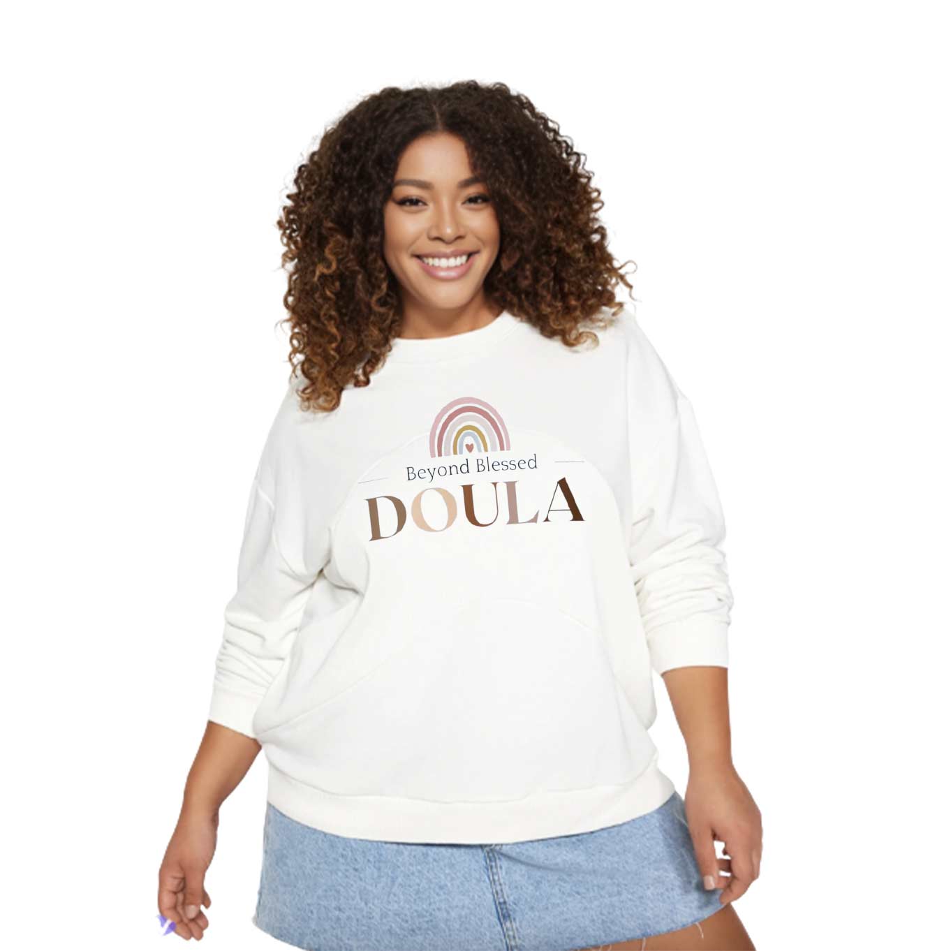 Beyond Blessed Doula - Crewneck Sweatshirt