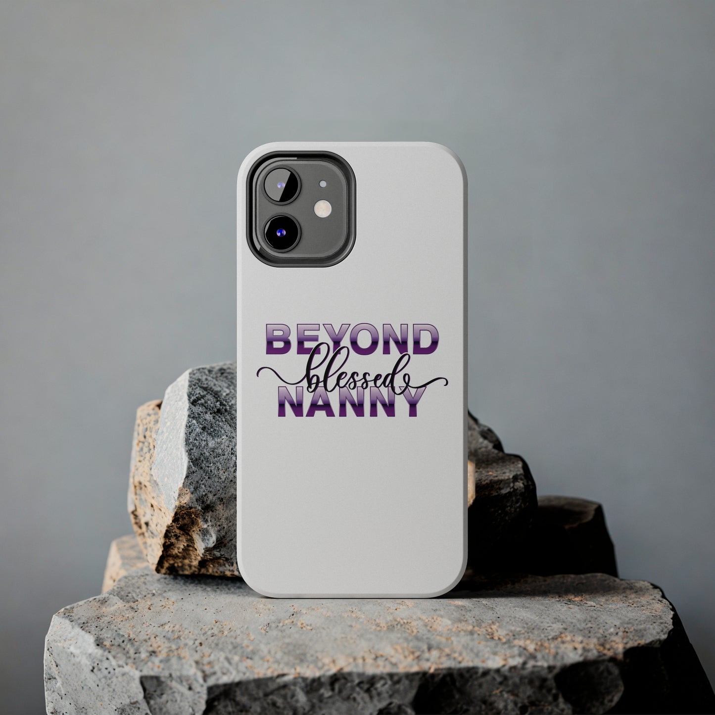 Beyond Blessed Nanny - Purple - Tough iPhone Cases