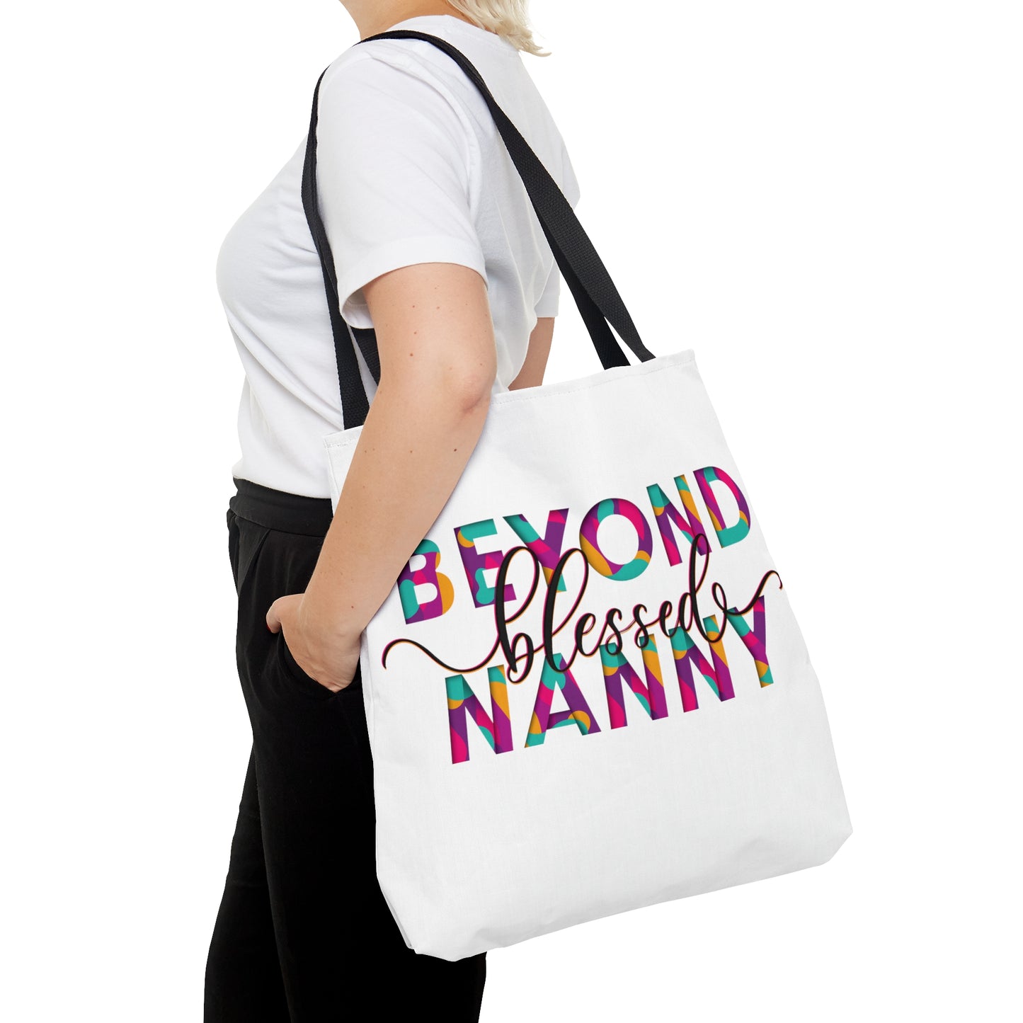 Beyond Blessed Nanny - Fun -  Tote Bag (AOP)