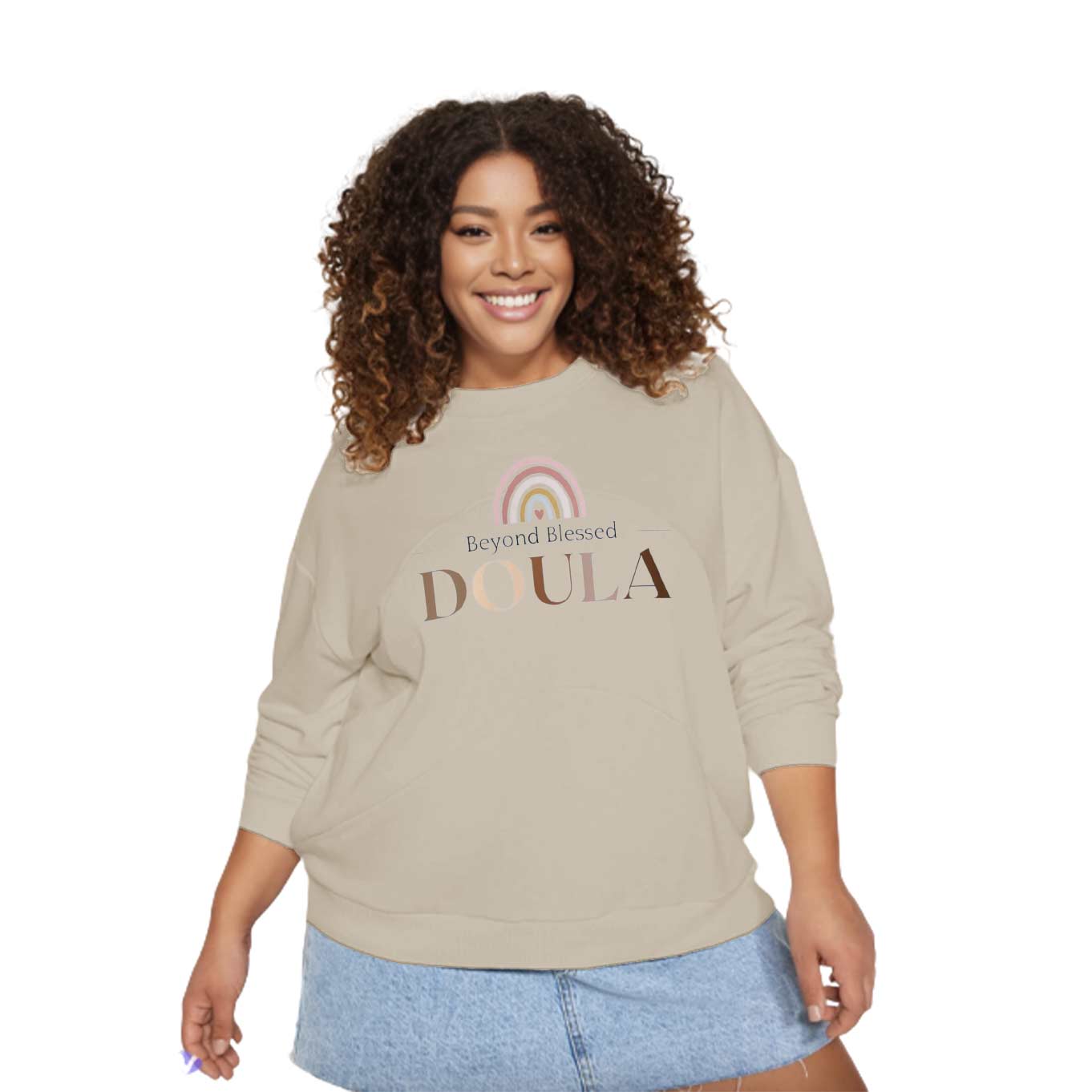 Beyond Blessed Doula - Crewneck Sweatshirt