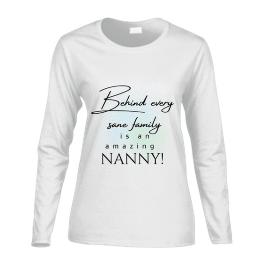Amazing Nanny Long-Sleeve T-Shirt