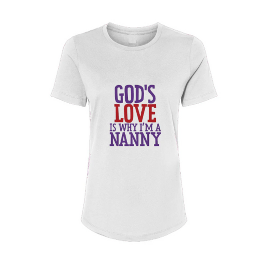 God's Love - Women’s Relaxed Jersey Tee