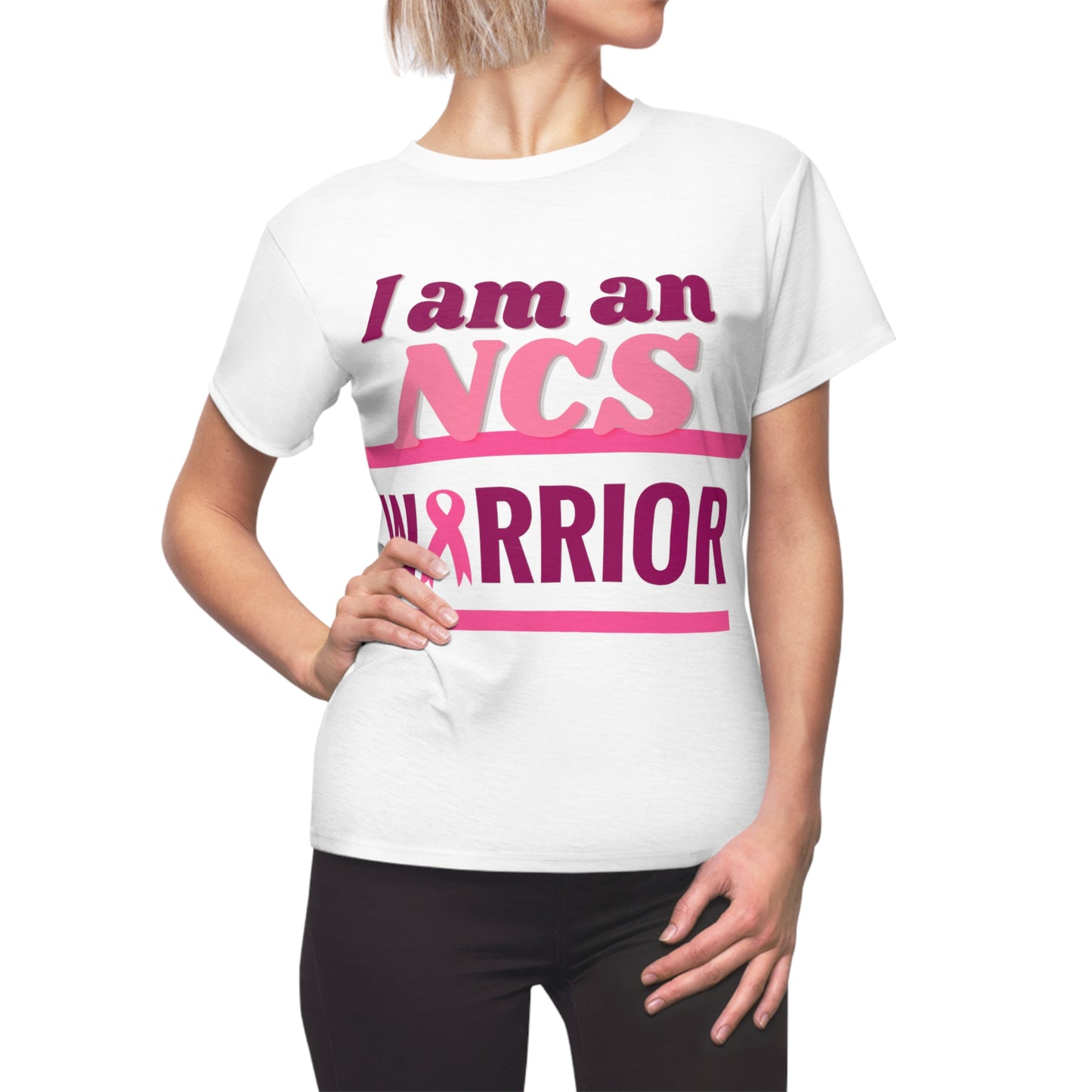 I am an NCS Warrior - Women's Cut & Sew Tee (AOP)