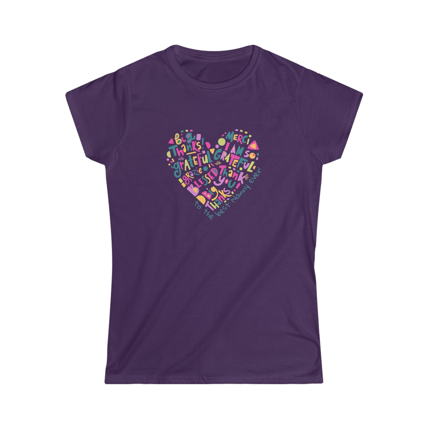 Best Nanny Ever Softstyle Tee