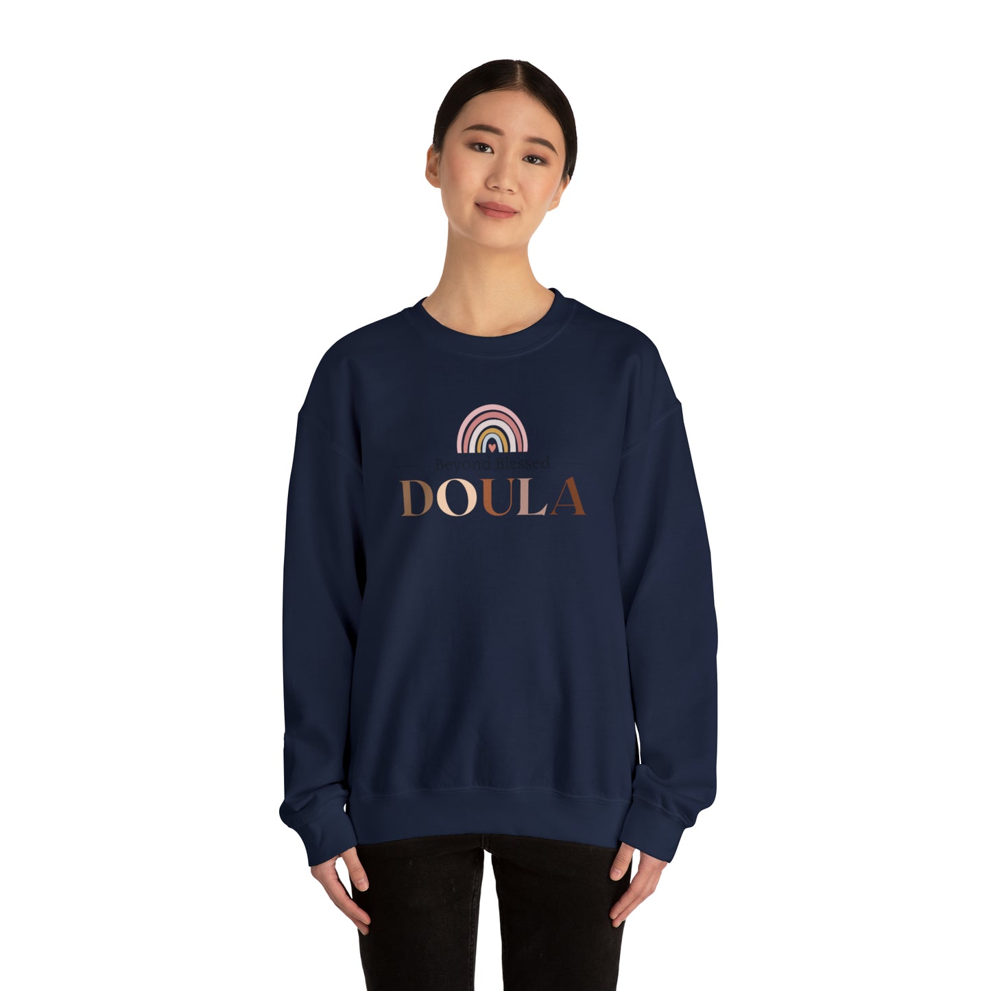 Beyond Blessed Doula - Crewneck Sweatshirt