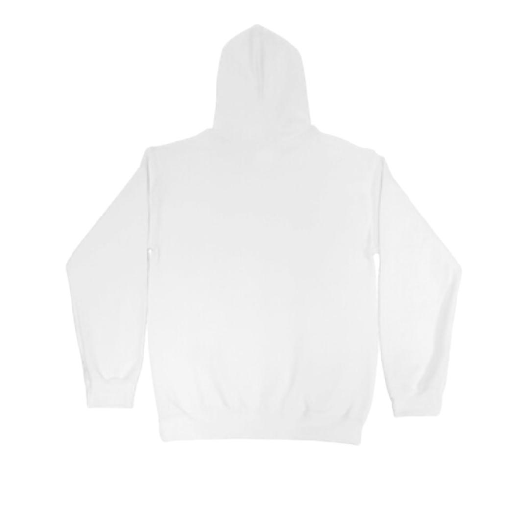Personalized Design Pullover Hoodie - White