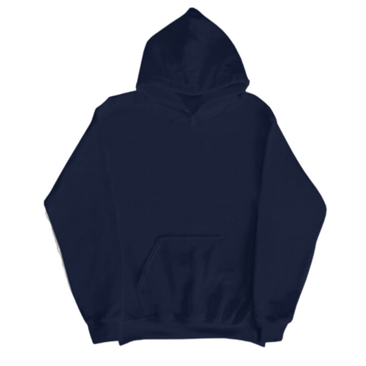 Personalized Design Pullover Hoodie - Navy Blue