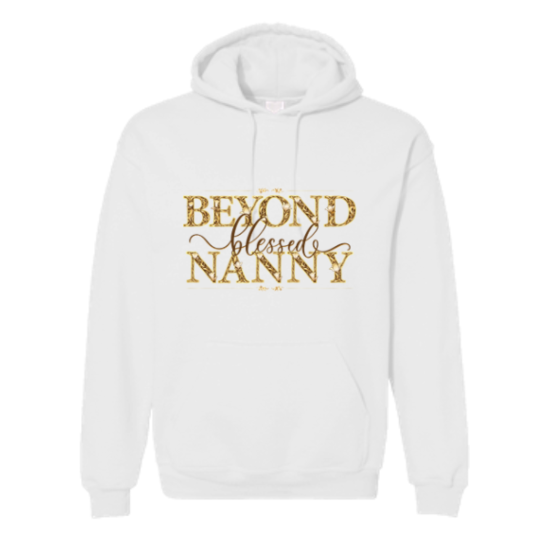 Beyond Blessed Nanny - Brown -  Hoodie