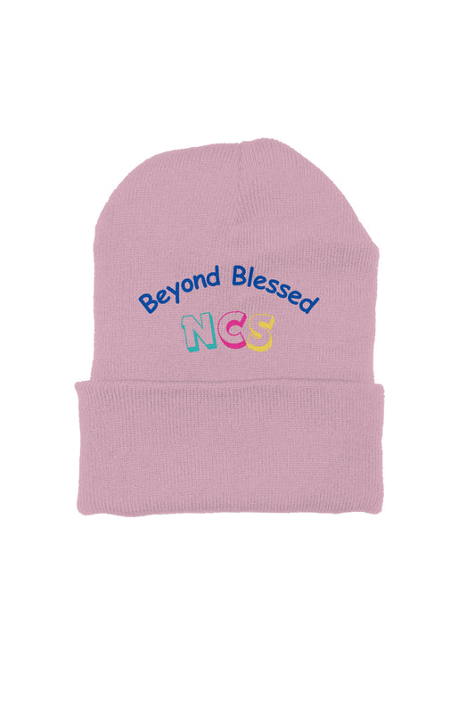 Pink Beyond Blessed NCS Beanie