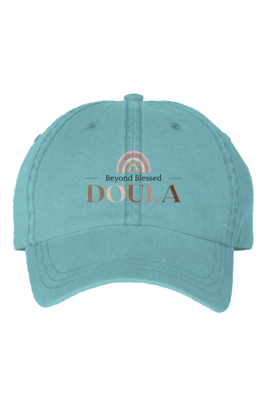 Beyond Blessed Doula - Aqua Dyed Cap