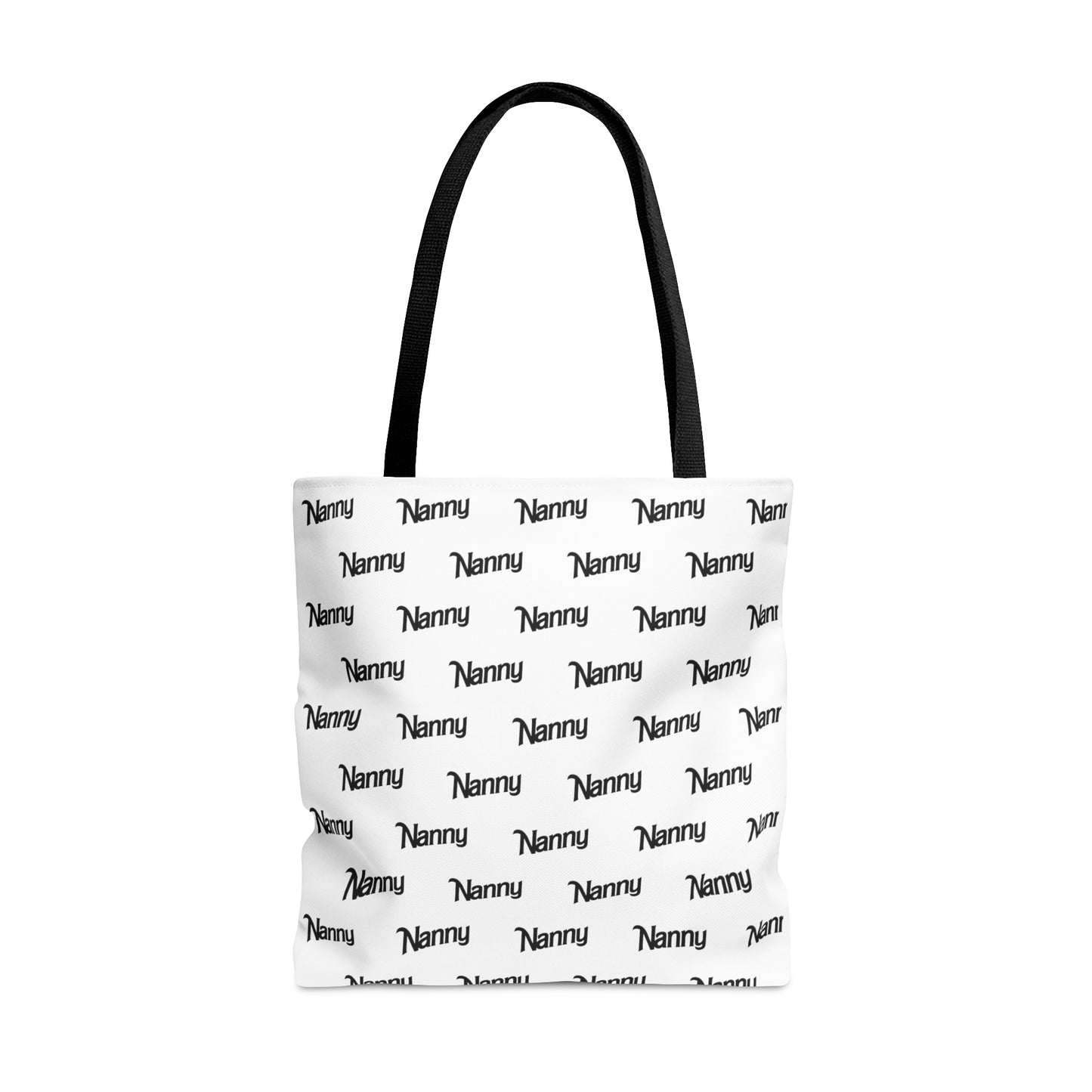 Nanny - Tote Bag (AOP) - Black