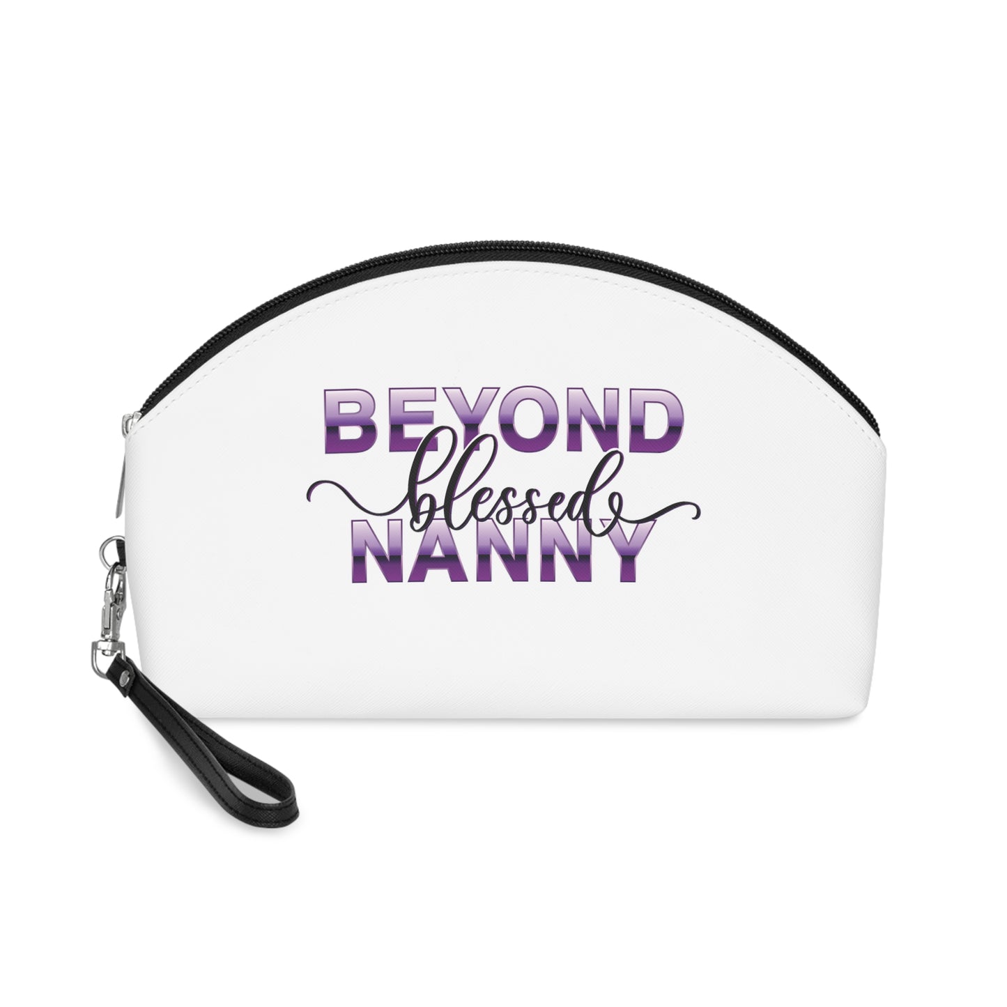 Beyond Blessed Nanny - Purple - Makeup Bag