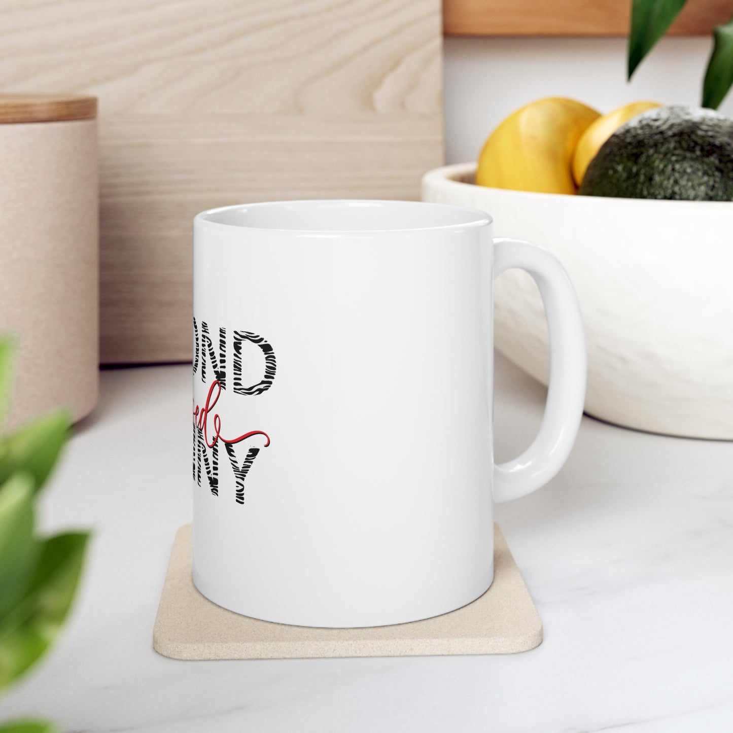 Beyond Blessed Nanny - Zebra Print - Ceramic Mug 11oz
