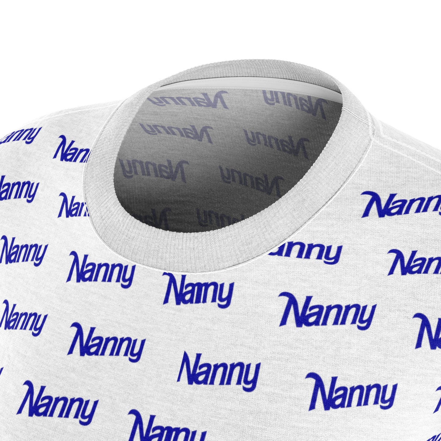 Nanny - Women's Cut & Sew Tee (AOP) - Royal Blue