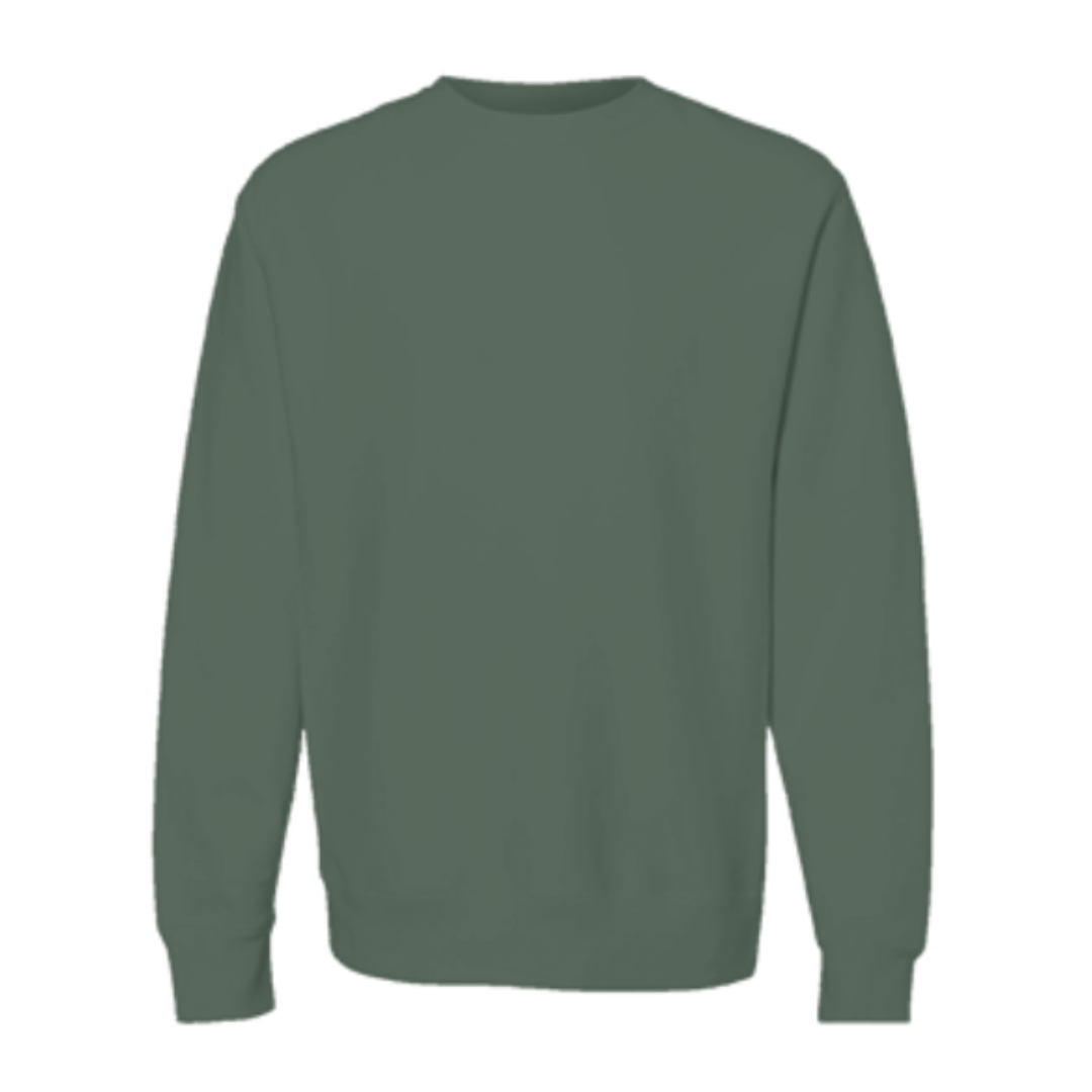 Personalized Design Crewneck Sweatshirt - Alpine Green