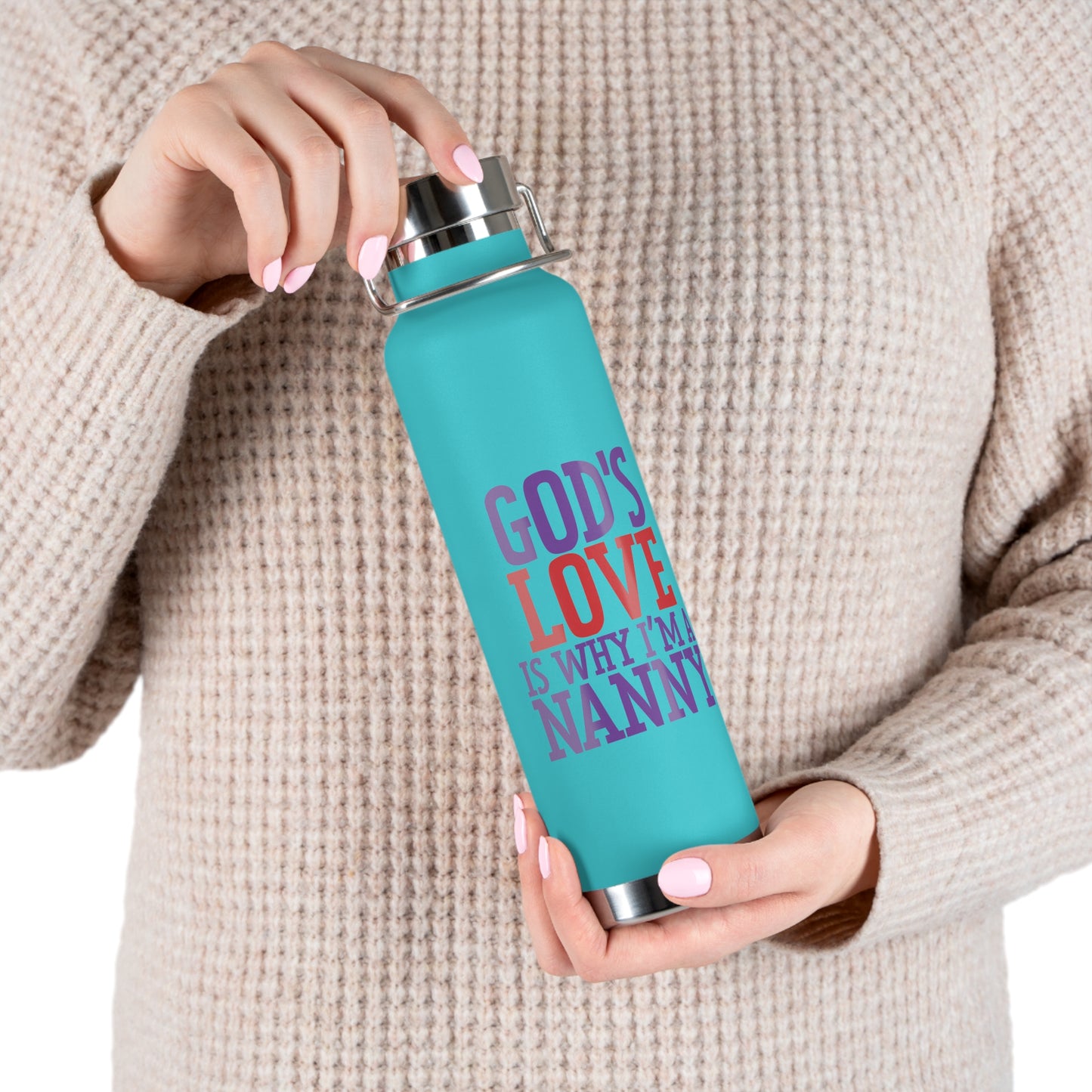 God's Love - Copper Vacuum Insulated Bottle, 22oz