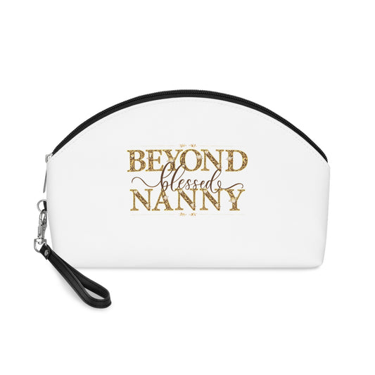 Beyond Blessed Nanny - Brown - Makeup Bag