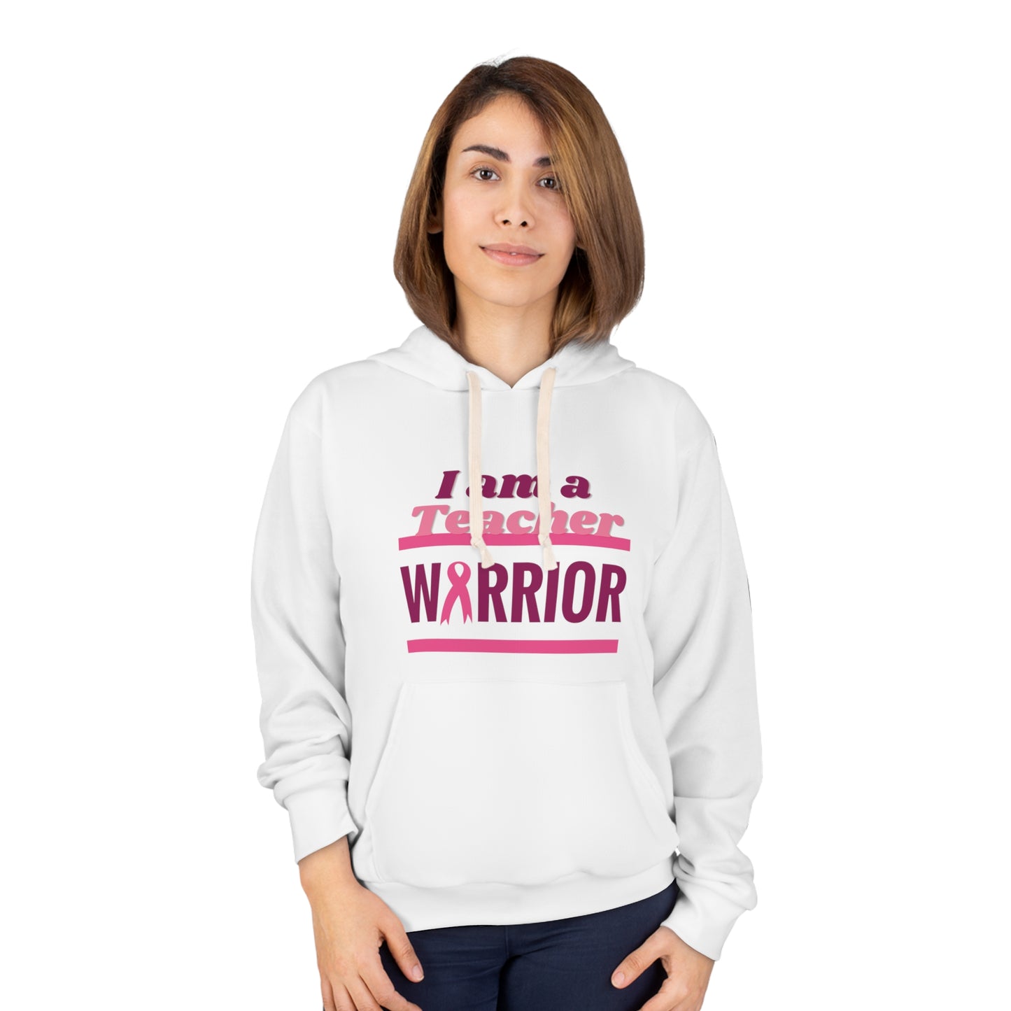 I am a Teacher Warrior - Pullover Hoodie (AOP)