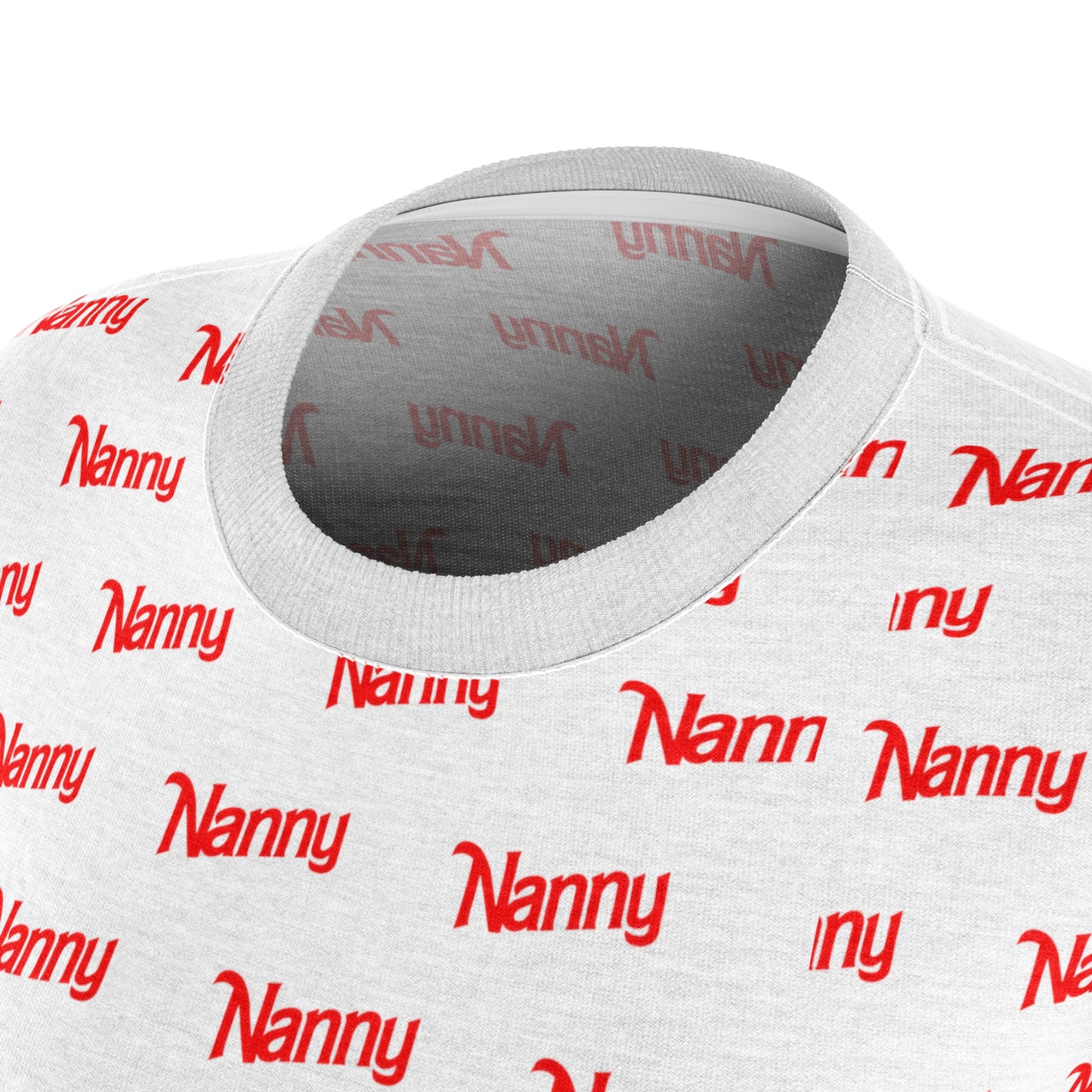 Nanny - Women's Cut & Sew Tee (AOP) - Red