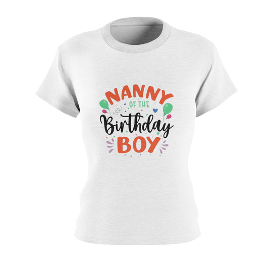 Nanny of the Birthday Boy - Cut & Sew Tee (AOP)