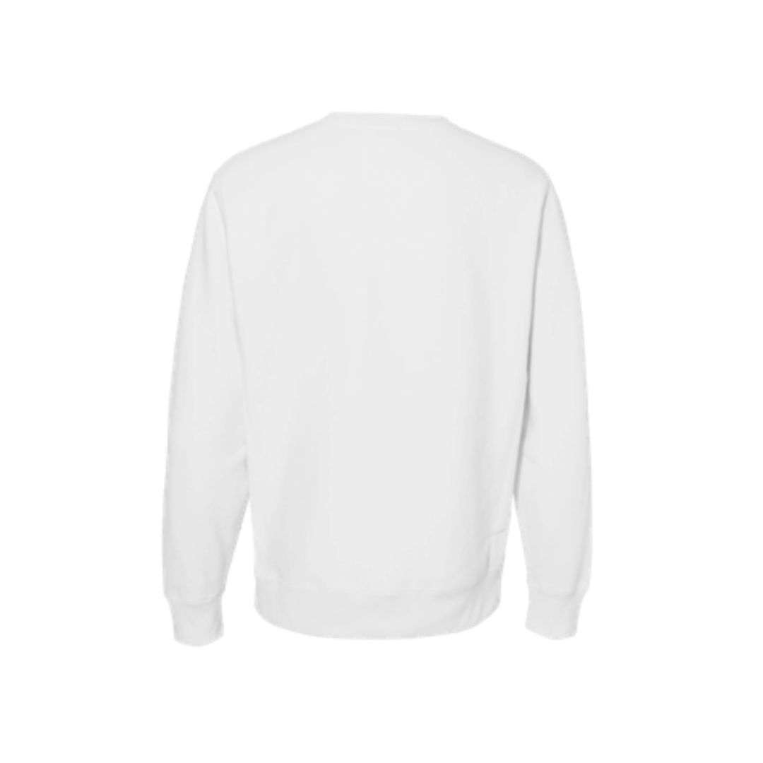 Personalized Design Crewneck Sweatshirt - White
