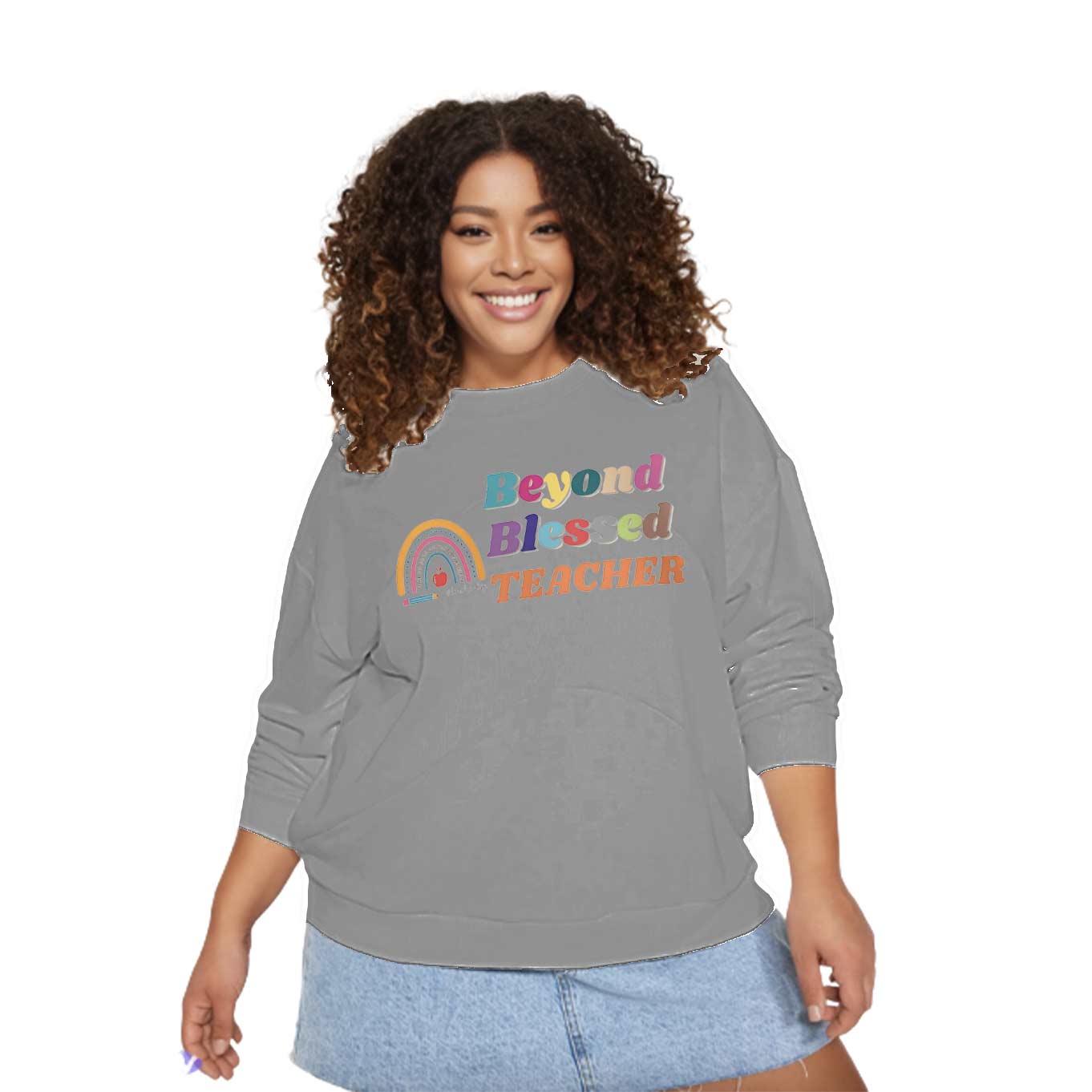 Beyond Blessed Teacher - Crewneck Sweatshirt