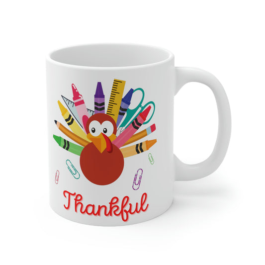 "Thankful" Mug 11oz